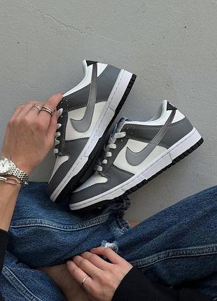 Жіночі кросівки dunk low cool grey