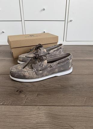Чоловічі топсайдери sperry top sider оригінал 41р мокасини