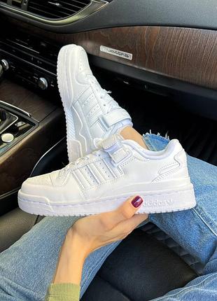 Adidas forum low white premium 3