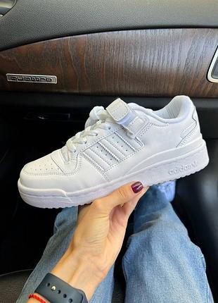 Adidas forum low white premium 5
