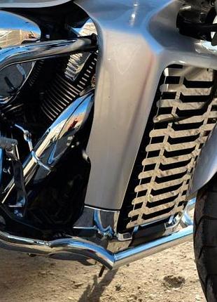 Защитные классические дуги передние (хромированные) к suzuki intruder vzr1800
