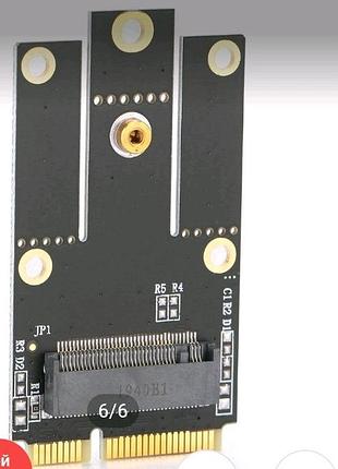Ngff key m.2 to mini pcie адаптер-переходник 7260 8260 8265 9260ax210 для Газes ноутбуков