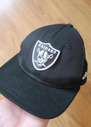 Кепка подростковая или на малую голову new era 39thirty с вышивкой команды nfllas vegas raiders 52-55 см