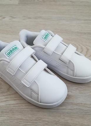 Кроссовки белые adidas advantage 27 размер