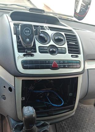 Mercedes vito 639 (віто 639) декор панелі під алюміній. туреччина