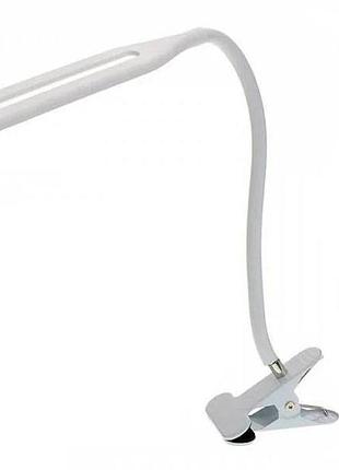 Лампа 24led светодиодная на прищепке от usb led206 белый цвет