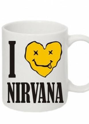 Кружка «i love nirvana»