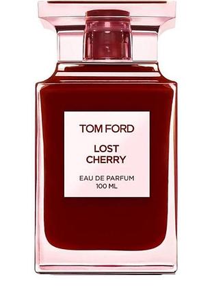 Нишевые духи lost cherry eau de parfum 100 мл — сладкий вишневый аромат с миндалем, ликером и ванилью (унисекс)