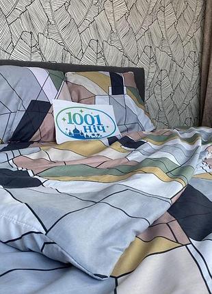 Комплект постельного белья бязь №пл579 полуторный 150х220