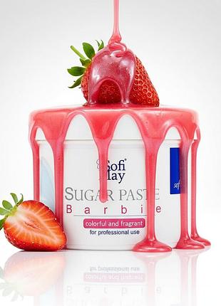 Паста для шугарингу полуниця sofi may barbie soft+ 700 г