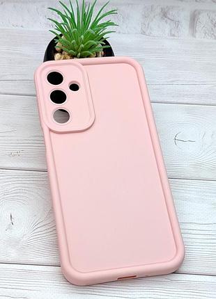 Чехол shock case для samsung galaxy a16 / a165 бампер силиконовый цвет светло-розовый