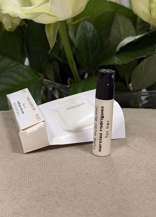 Оригінал пробник pure musc blanc for her narciso rodriguez