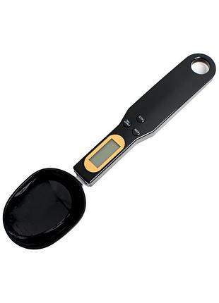 Электронная ложка-весы с цифровым дисплеем kitchen dss-01, до 500 г (black)