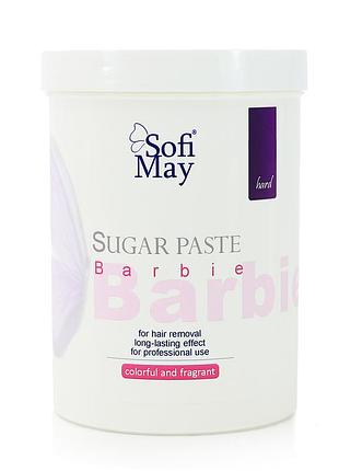 Паста для шугаринга клубника sofi may barbie hard 1400 г