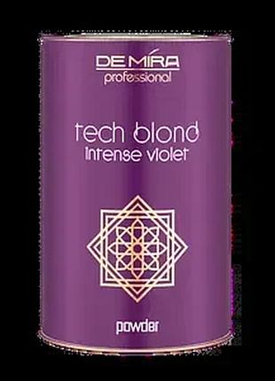 Пудра для знебарвлення фіолетова антижовта demira professional 300 г 6-8 тонів 40