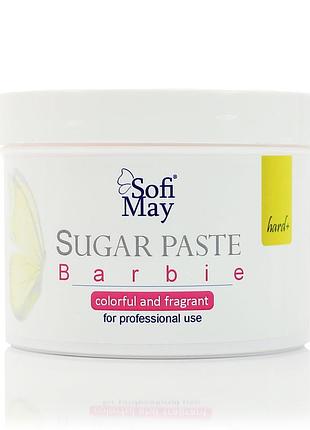 Паста для шугаринга клубника sofi may barbie hard+ 700 г