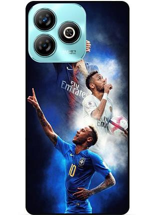 Силіконовий бампер чохол для zte blade a75 з малюнком neymar неймар