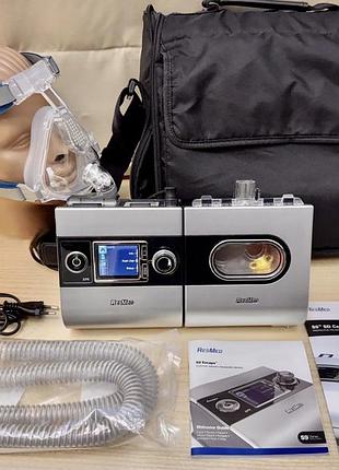 Сіпап апарат resmed s9 elite, cpap, bipap, швл, ивл, храп, апноє, нивл