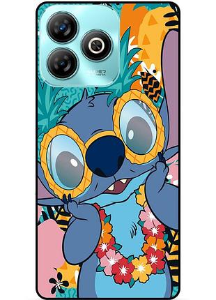 Силіконовий бампер чохол для zte blade a75 з малюнком стіч stitch