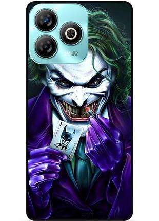 Силіконовий бампер чохол для zte blade a75 з малюнком joker джокер
