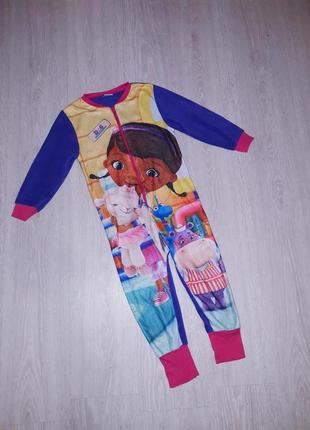 Флісова поддева чоловічок доктор плюшева на 5-6 років