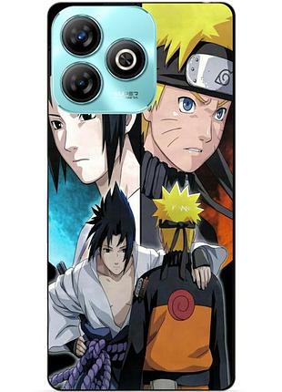 Силіконовий чохол бампер для zte blade a75 з малюнком наруто узумакі naruto