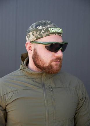 Doker-cap літня з сіткою (докерка, кепка без козирка, з ліпучкою) піксель зсу