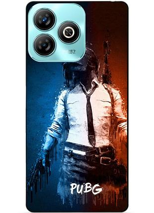 Силіконовий чохол бампер для zte blade a75 з малюнком pubg пабг