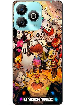 Силіконовий чохол бампер для zte blade a75 з малюнком андертейл undertale