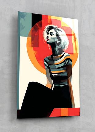 Картина на стекле novellaprint "ретро-модерн" 80х120см (548.4)