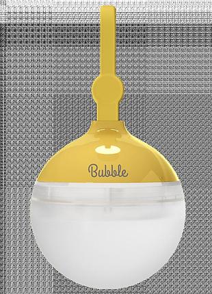 Кемпинговый фонарь с универсальным креплением nitecore bubble (100лм, 3*ааа) tulip yellow