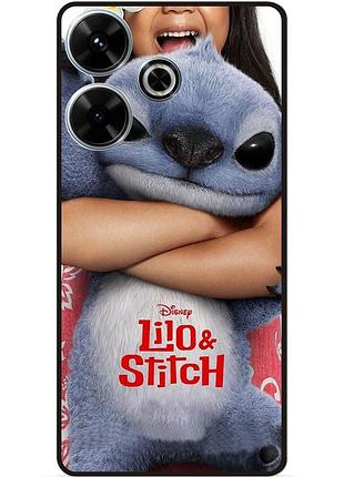 Силіконовий бампер чохол для zte blade a75 стіч stitch