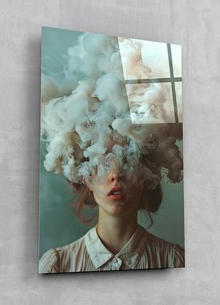Картина на склі novellaprint "хмара думок" 80х120см (546.4)