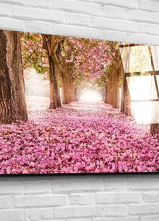 Картина на стекле "сакура" 75х50см (3.2)