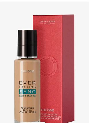 Адаптивная матовая тональная основа the one everlasting sync spf 10