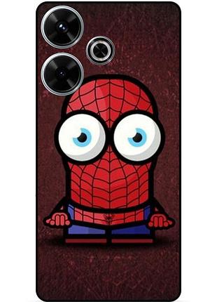 Силиконовый бампер чехол для zte blade a75 с рисунком миньон человек паук spider man