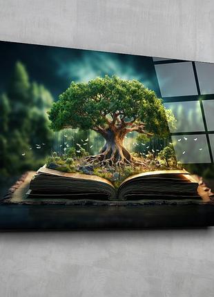 Картина на стекле novellaprint "мудрость дерева" 90х60см (315.3)