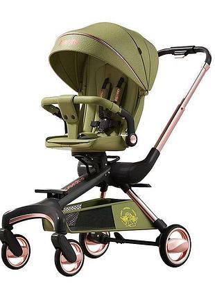 Детская коляска beruty spase olive/gold