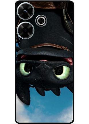 Силіконовий чохол бампер для zte blade a75 з малюнком как приручить дракона