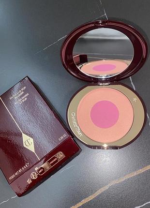 Сухі румʼяна  cheek to chic charlotte tilbury  відтінок love is the drug  оригінал