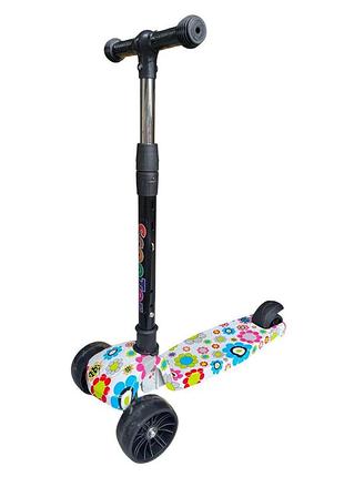 Самокат 216 scooter flowers