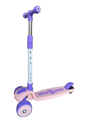 Самокат 360 perple/pink