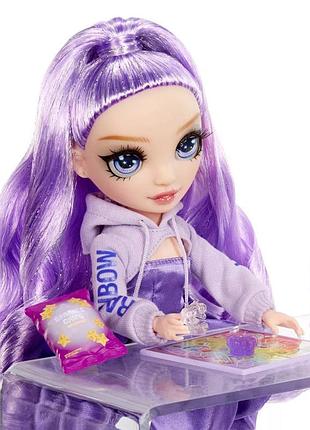 Лялька rainbow high серії sparkle & shine - віола 6