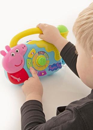 Музыкальная игрушка peppa - бумбокс пеппы 5