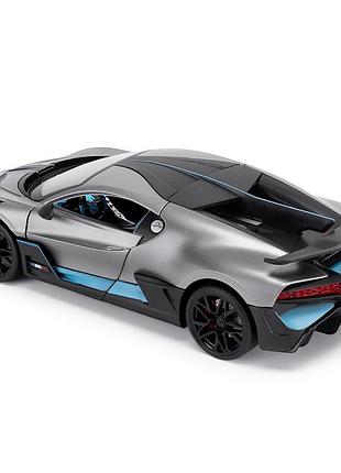 Автомодель - bugatti divo (серый, 1:18) 3