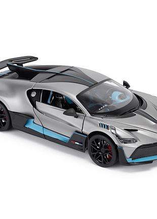 Автомодель - bugatti divo (серый, 1:18) 6