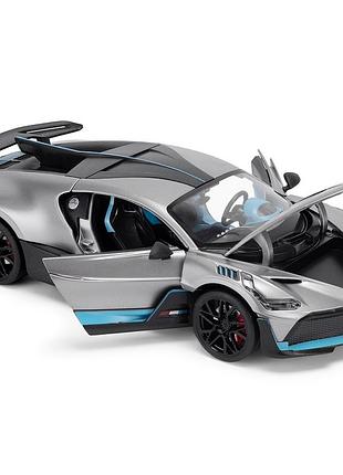 Автомодель - bugatti divo (серый, 1:18) 8