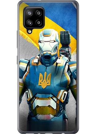 Чехол на samsung galaxy a42 a426b украинский киборг из силикона fch_0033039