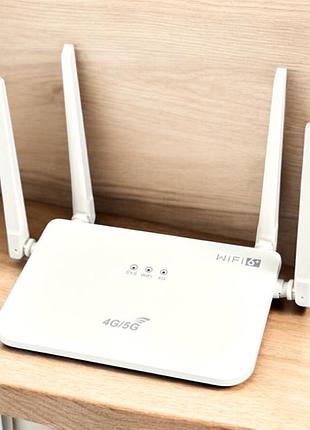 Wi-fi роутер 6+ универсальный 4g/5g под sim карту 300mbps cp107