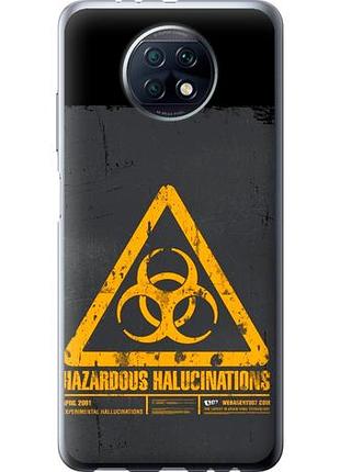 Чехол на xiaomi redmi note 9t biohazard 28 из силикона fch_0113971